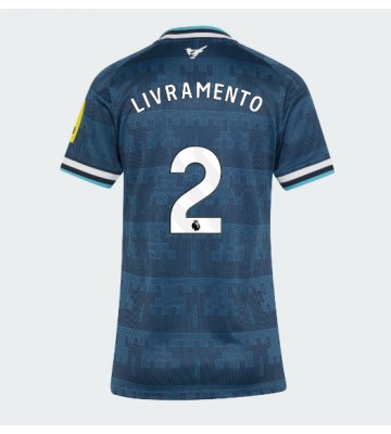 Newcastle United Tino Livramento #2 Udebanetrøje Dame 2026-27 Kortærmet Newcastle United Tino Livramento #2 Udebanetrøje Dame 2026-27 Kortærmet